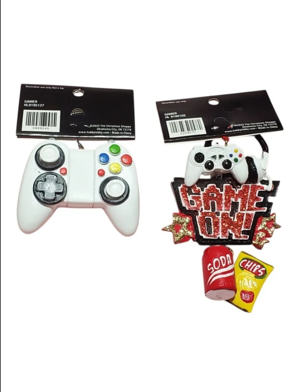 Christmas Video Game Ornaments Bundle